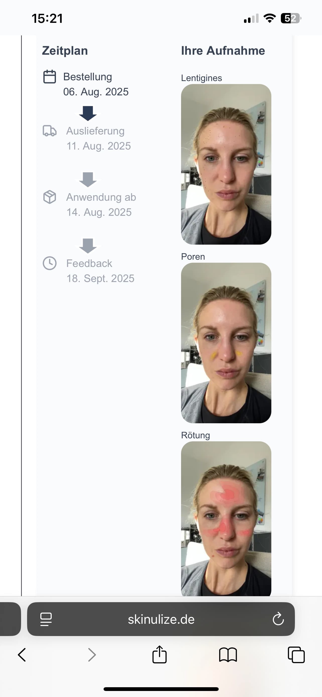 Analyseprozess Schritt eins